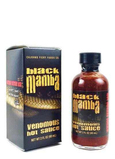 Black Mamba Extreme Hot Sauce, 2oz.