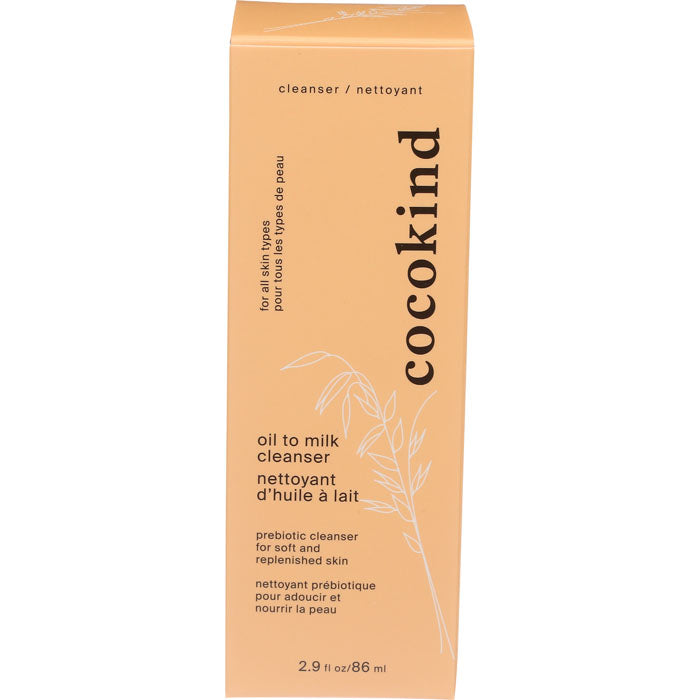 Cocokind – Oil To Milk Cleanser, 2.9oz