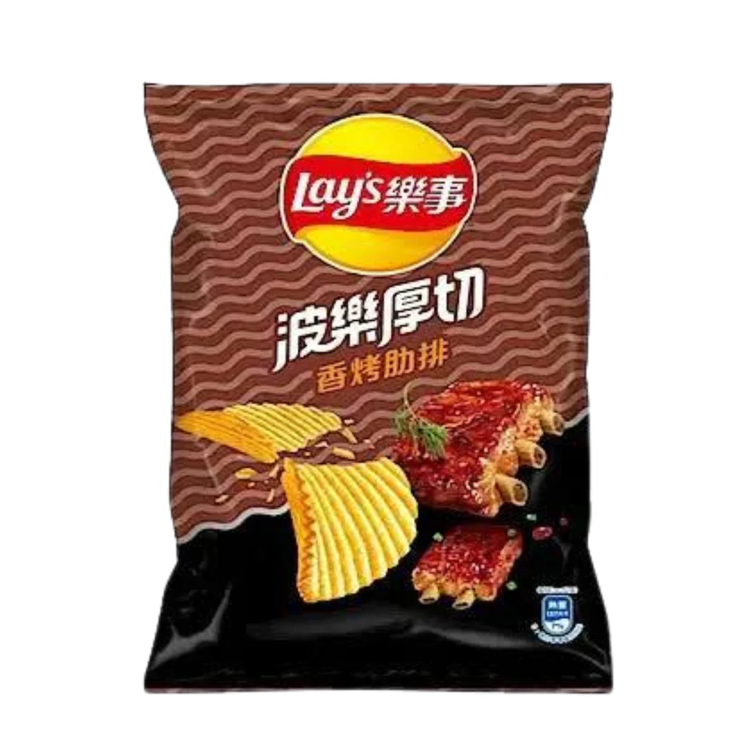 Lays BBQ Rib 34g – TAIWAN (Case of 12)