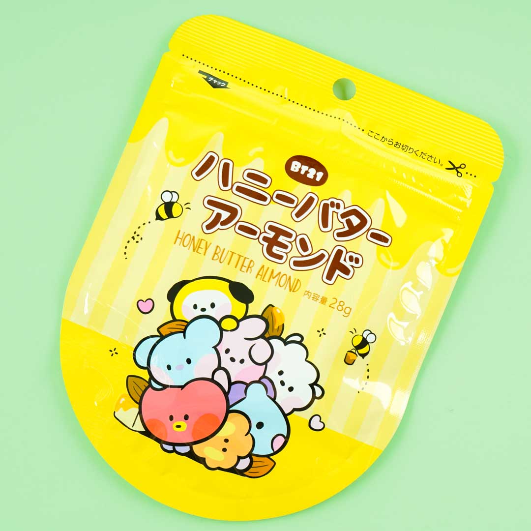 BT21 Minini Almond Snacks – Honey Butter