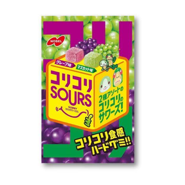 Nobel Kori Kori Sours Gummies – Grape and Muscat