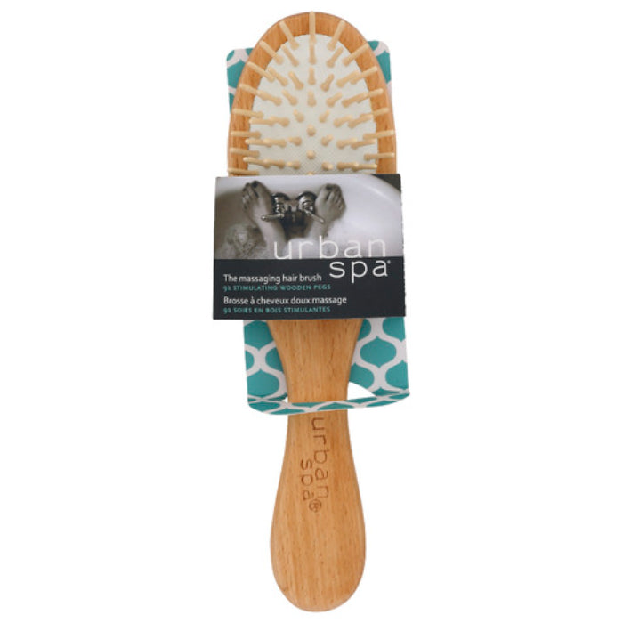 Urban Spa Hairbrush Massaging 1 Ea – (Pack of 6)