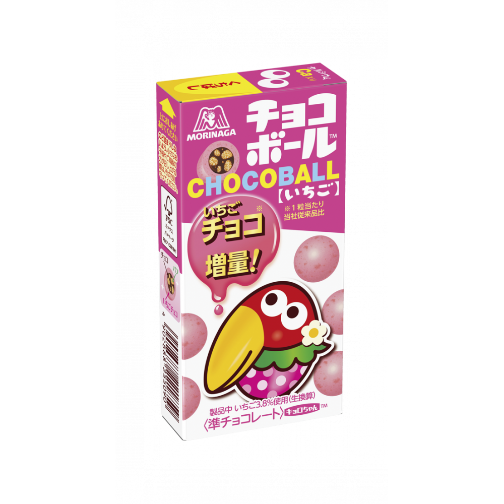 Morinaga “Choco Ball, Strawberry” 24g