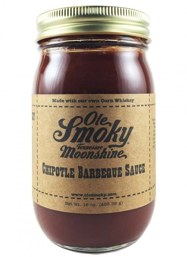 Ole Smoky Moonshine Chipotle BBQ Sauce, 16oz.