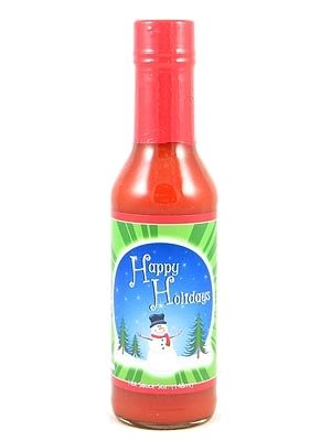 Happy Holidays Hot Sauce, 5oz. (Seasonal)