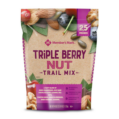 Member’s Mark Triple Berry Nut Trail Mix (40 oz.)