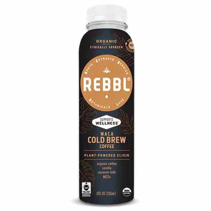 Rebbl – Maca Cold Brew Coffee, 12fl