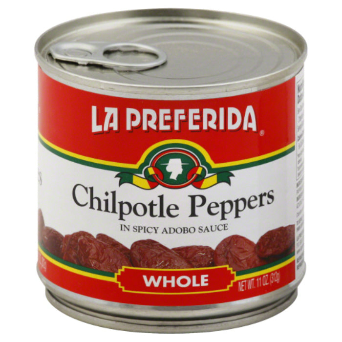 La Preferida – Whole Chipotle Pepper, 11 Oz – Pack of 12