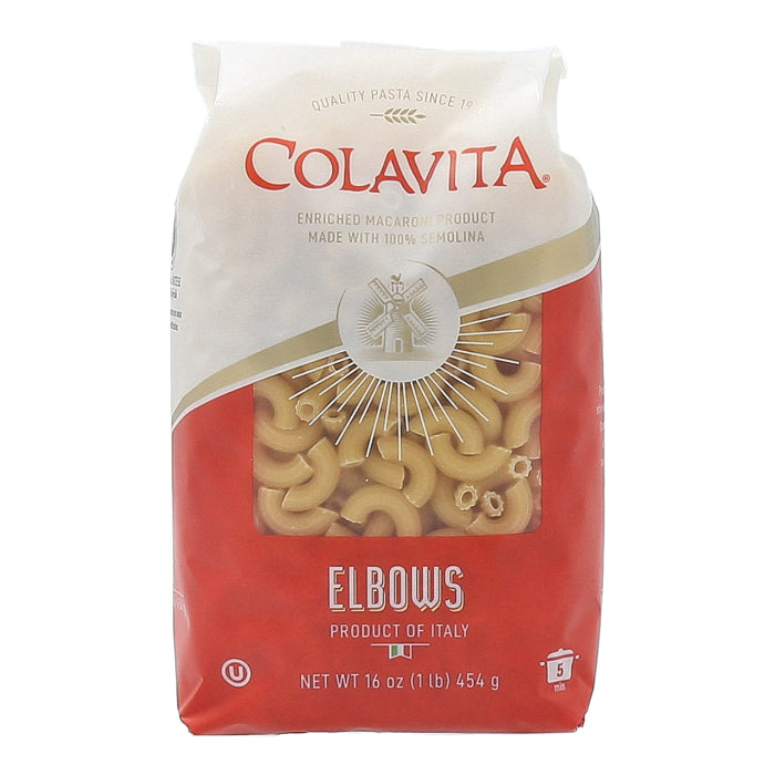 Colavita – Elbows Pasta, 1 Lb (Pack Of 20)