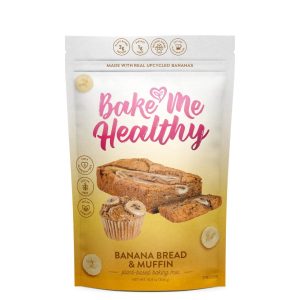 Bake Me Healthy Banana Bread & Muffin Plant-Based Baking Mix Case – 6 Bags