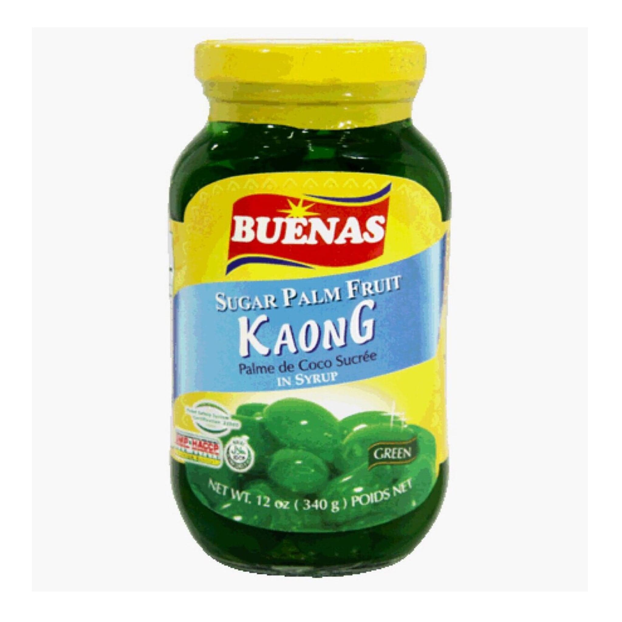 Buenas Sugar Palm Fruit Kaong in Syrup (Green)