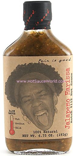 Pain is Good Diva Jalapeno Harissa #112 Hot Sauce, 5oz.