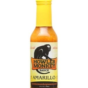 Hot Sauce Howler Monkey Amarillo Scotch Bonnet 5 oz Heat 7