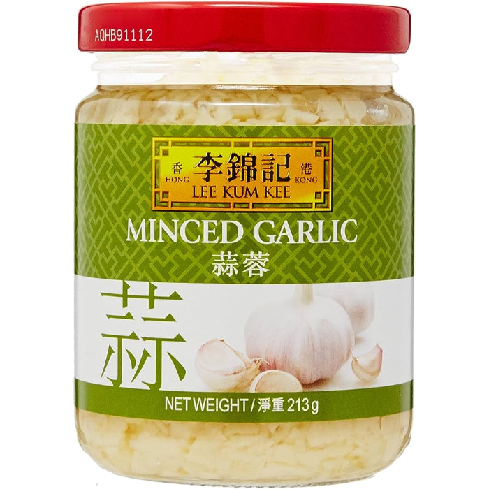 Lee Kum Kee – Minced Garlic, 7.5 Oz – Pack of 12