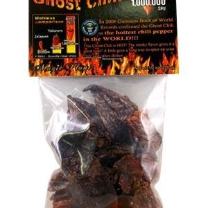 Dried Whole Ghost Chiles Pods, .5oz.