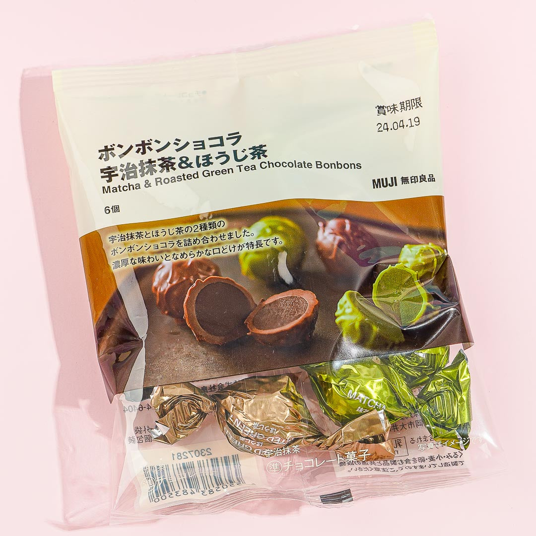 MUJI Matcha & Roasted Green Tea Chocolate Bonbons