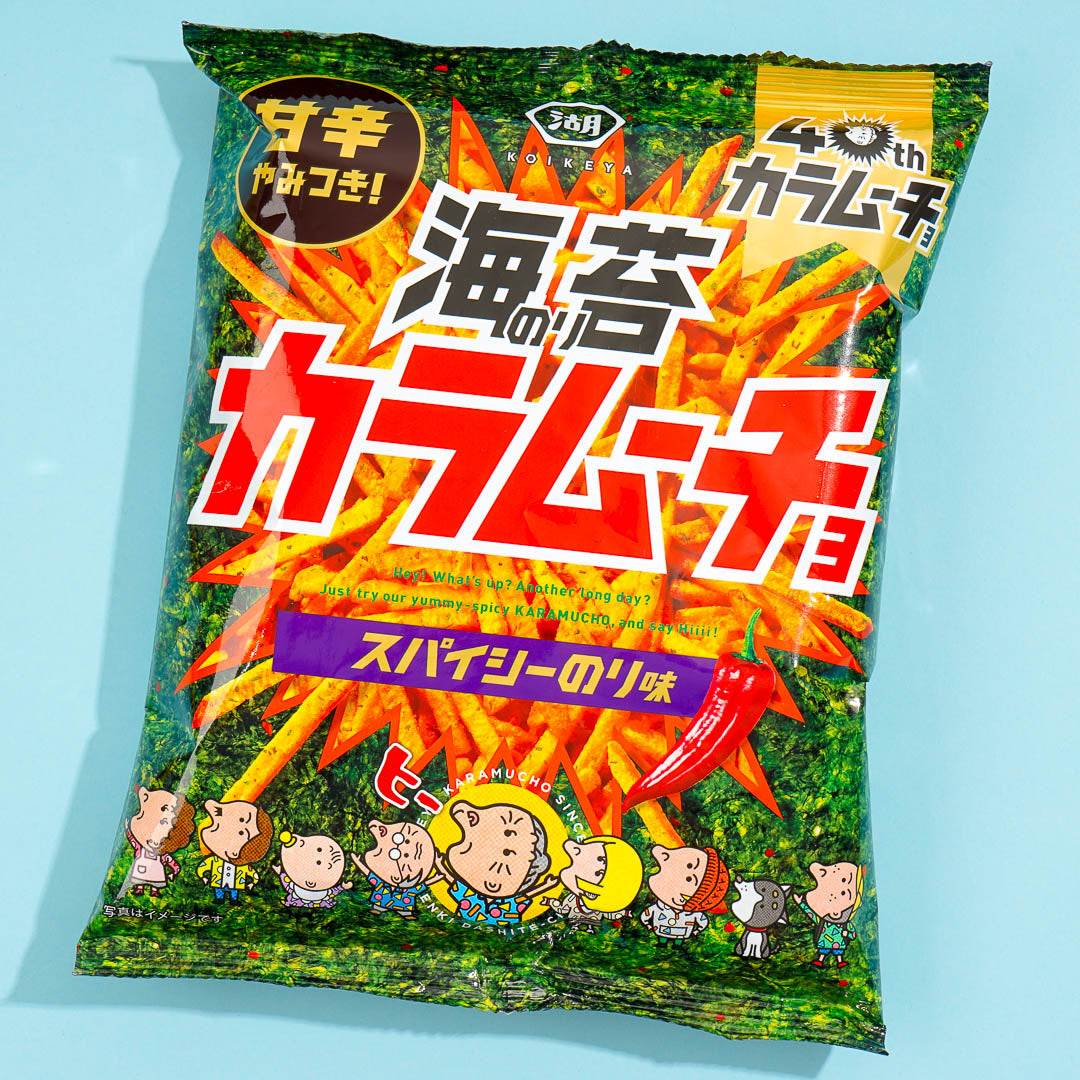 Koikeya Karamucho Potato Sticks – Spicy Nori