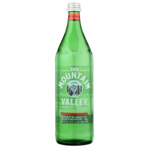 The Mountain Valley – Spring Water In Glass, 33.8 fl oz