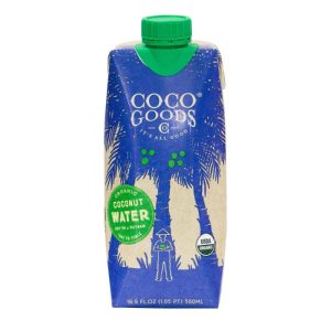 Cocogoods Co – Organic Coconut Water, 16.9 Floz (Pack Of 12)