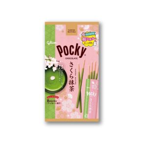 Pocky Biscuit Sticks – Sakura Matcha