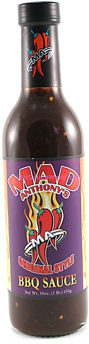 Mad Anthony’s Original Style BBQ Sauce, 12.5oz.