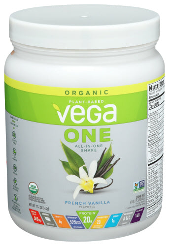 Vega One Organic Protein Powder in Vanilla 12.2 OZ – Pack of 1