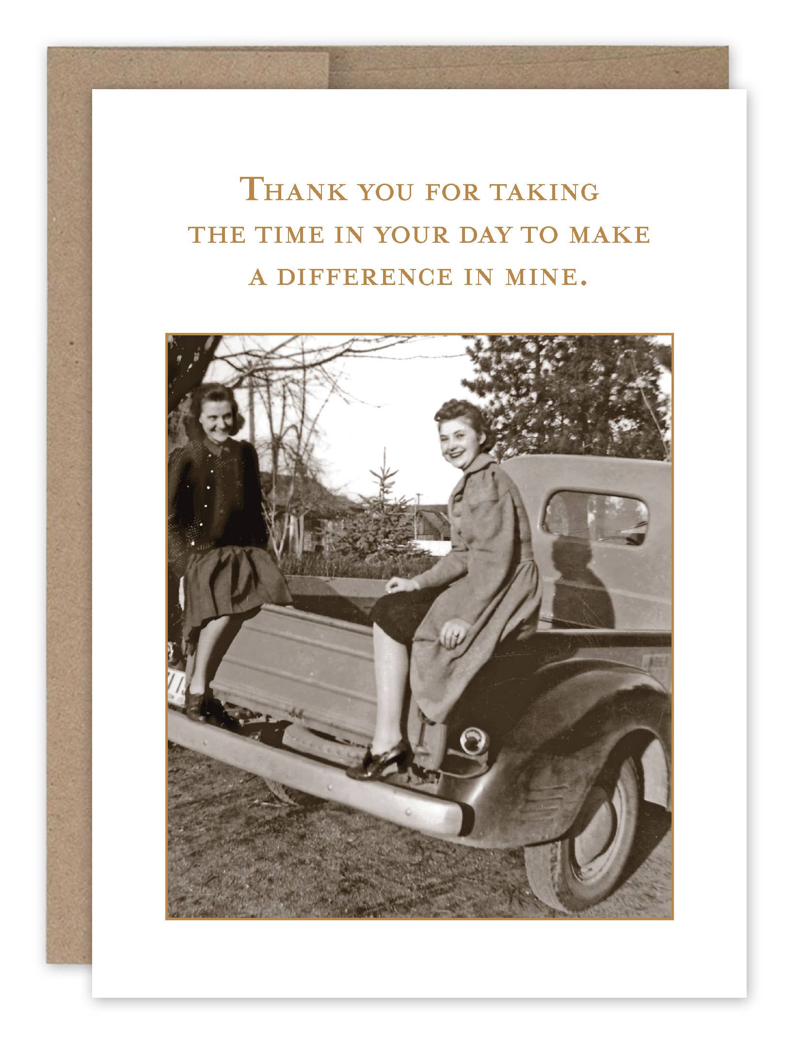 Shannon Martin Design – Time In Your Day Thank You Card