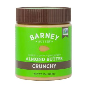 Barney Butter – Almond Butter Crunchy, 10 Oz – Pack of 6
