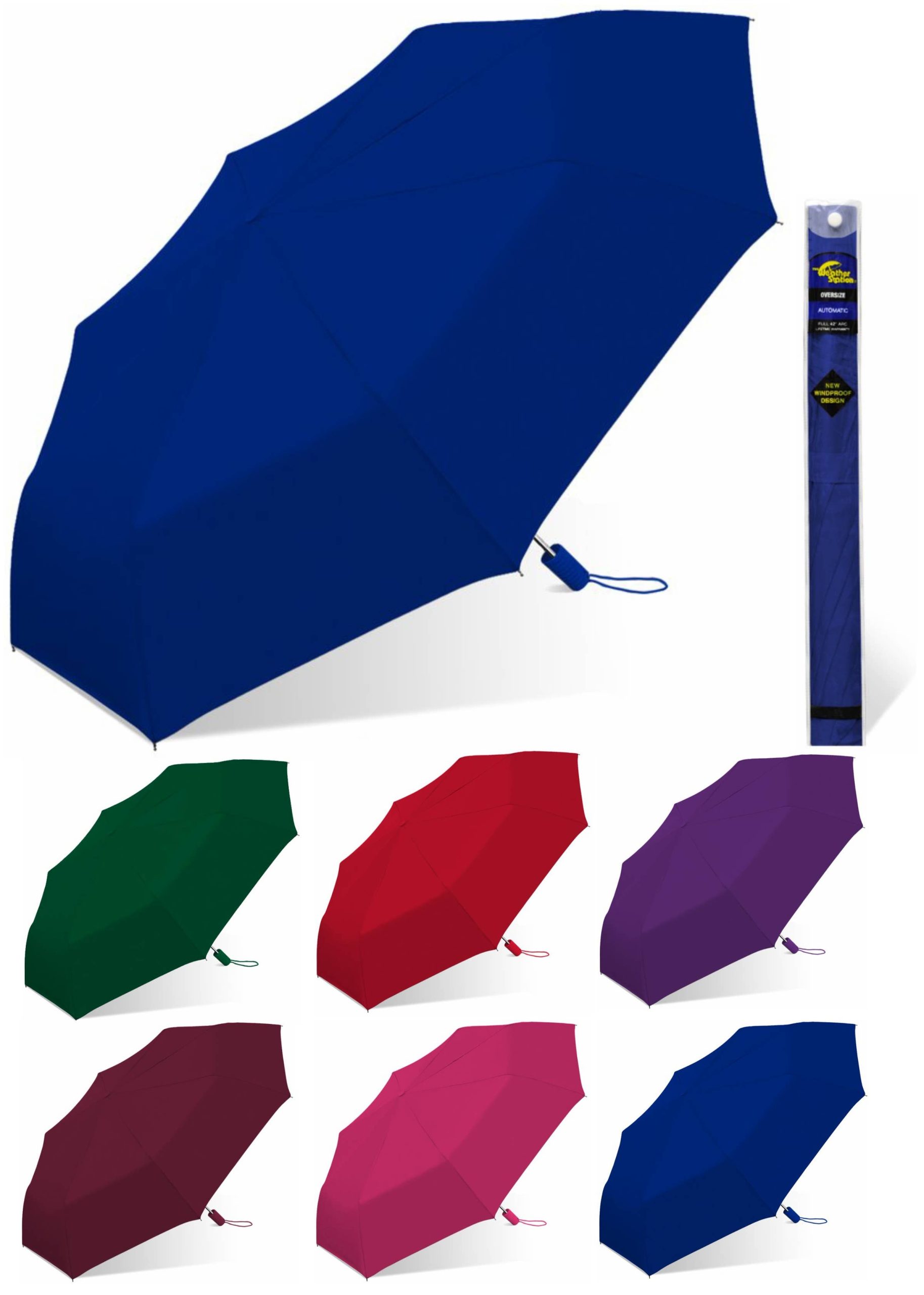 Chaby International – 42″ Automatic Folding Umbrella