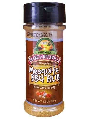 Margaritaville Mesquite BBQ Rub, 3.5oz.