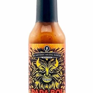 Heartbreaking Dawns Papa Boi Caribbean Scotch Bonnet Hot Sauce, 5oz.