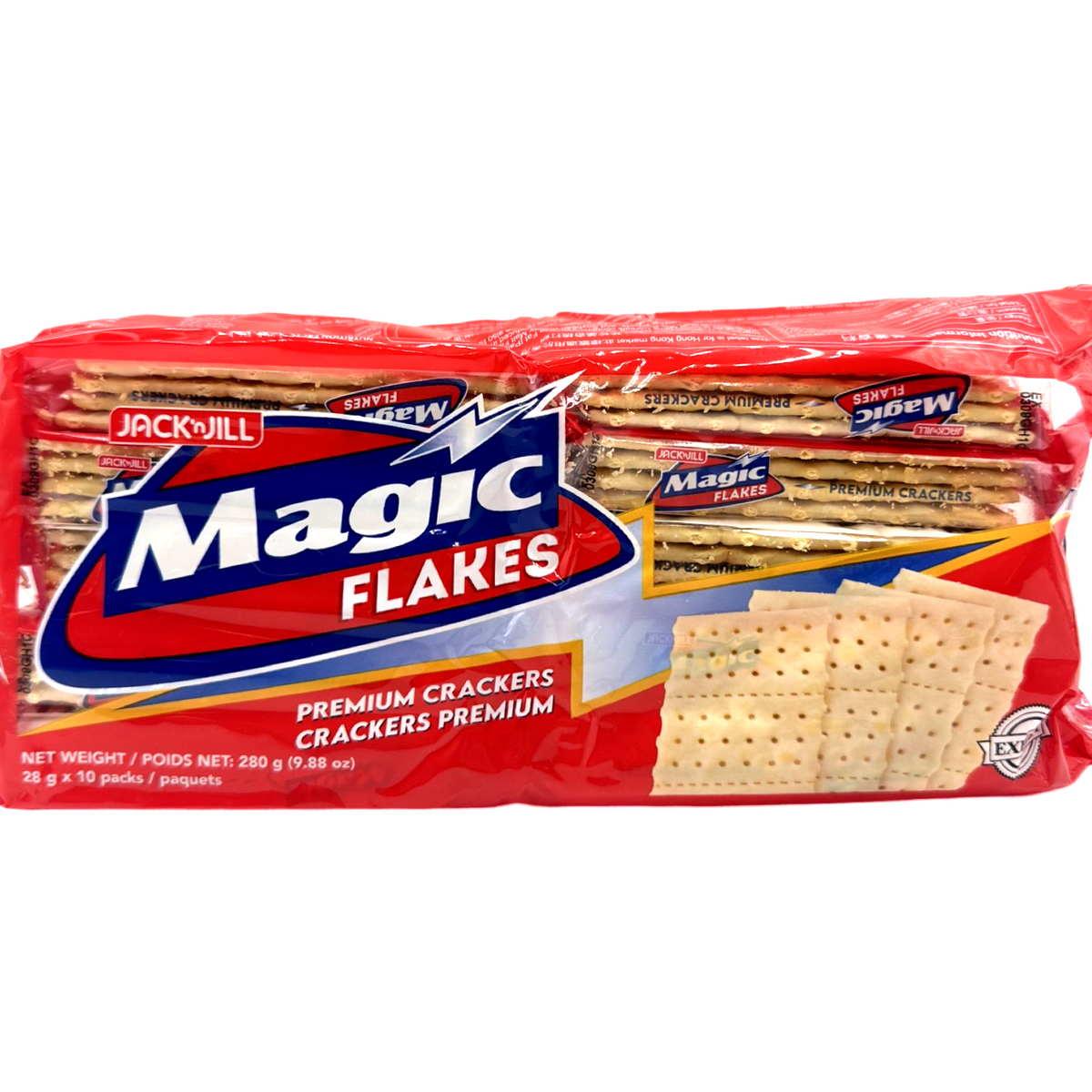 Jack ‘n Jill – Magic Flakes Premium Crackers- 10 Pack – 1.06 OZ