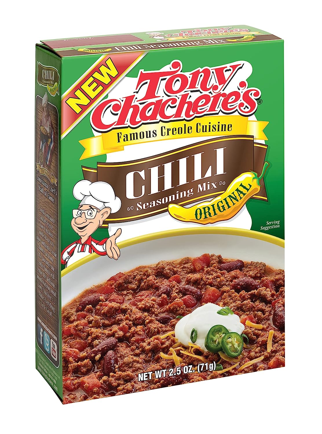Tony Chacheres Mix Chili Orginial 2.5 Oz – Pack Of 12