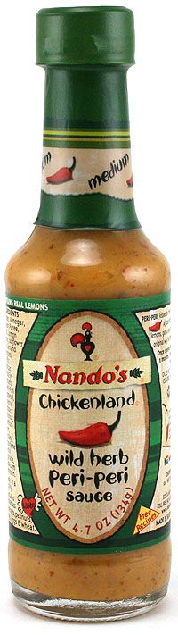 Nando’s Wild Herb Peri Peri Hot Sauce, 4.7oz
