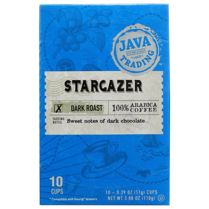 Java Trading – Coffee Ground Peak Strength 16 Oz – (Pack of 6)