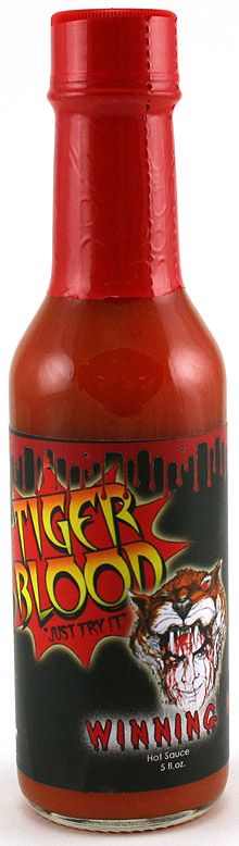 Charlie Sheen’s Tiger Blood Winning Hot Sauce