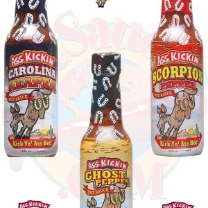 Ass Kickin Extreme Hot Sauces 3 Pack, 3/5oz.