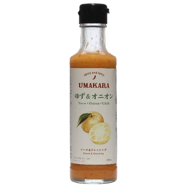 Umakara Yuzu & Onion Flavorful and Spicy Japanese Sauce-Dressing, Made in Japan – Kurumira Shop