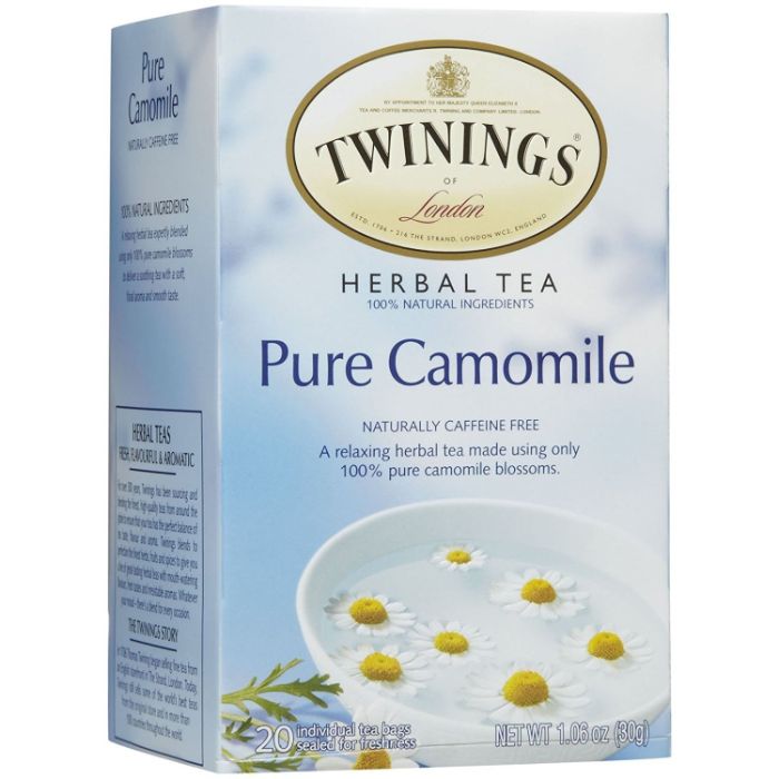 Twinings – Camomile Tea, 20 Bags | Pack of 6