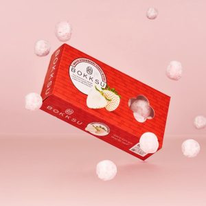 White Strawberry Japanese Candy Bites