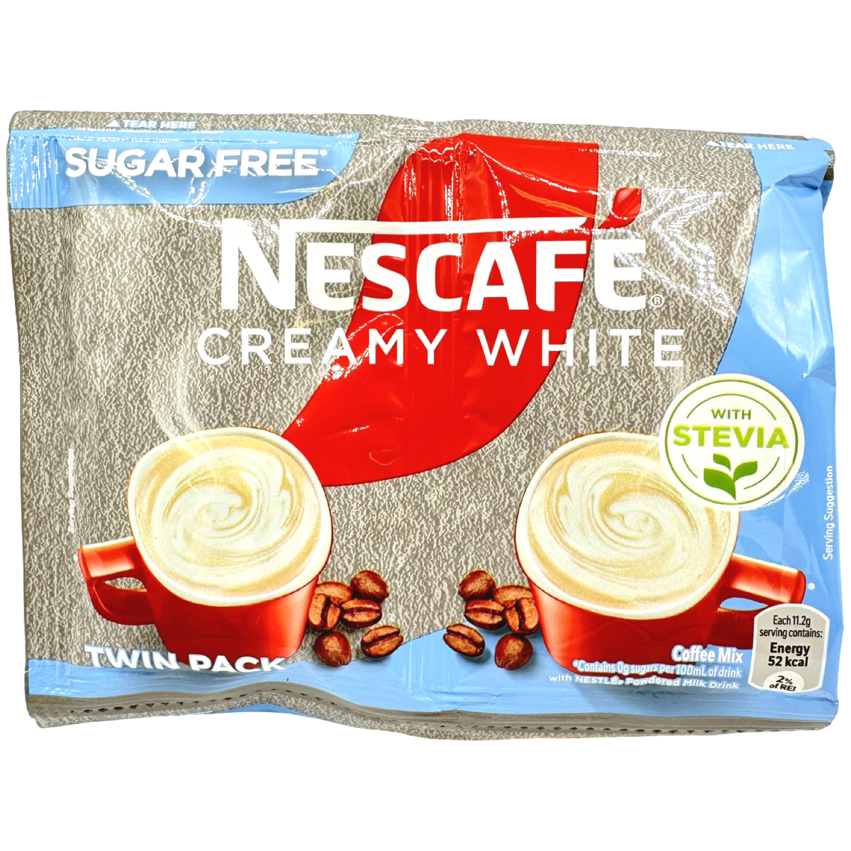 Nescafe – Sugar Free – Creamy White – Twin Pack – 5 x 22.4