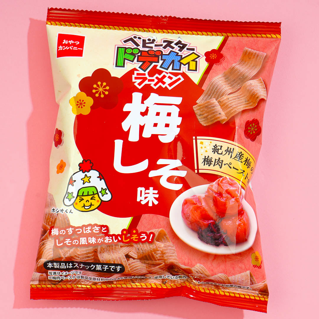 Baby Star Dodekai Ramen Snacks – Plum Shiso