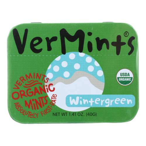 Wintermint Vermints: Refreshing All-Natural Breath Mints