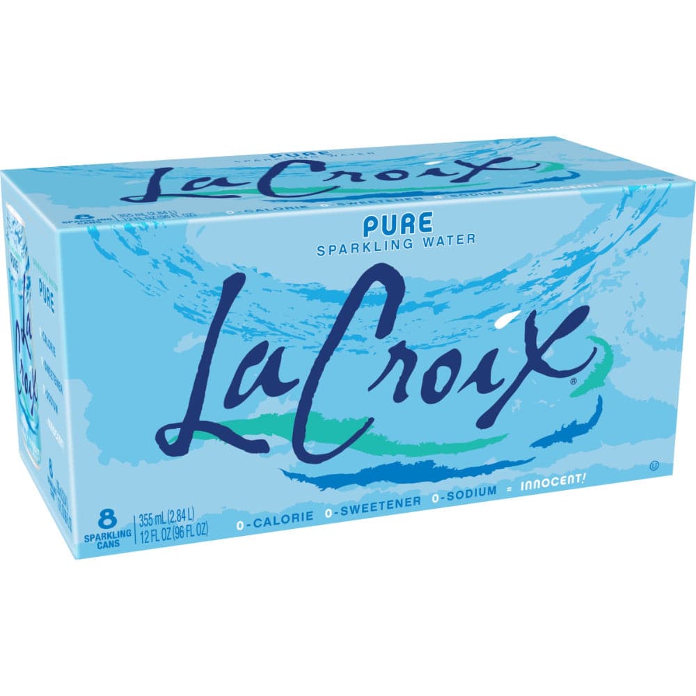 La Croix – Pure Sparkling Water 8 pk, 12 Oz