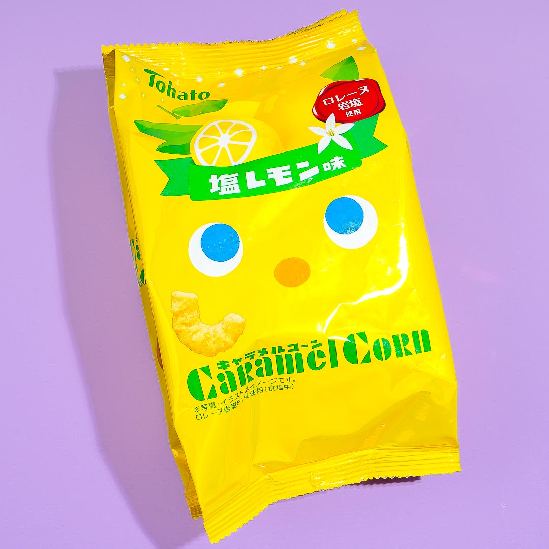 Tohato Caramel Corn – Salted Lemon