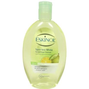Eskinol – Spot-less White Facial Deep Cleanser with Pure Calamansi Extract – Micro Cleanse – Anti-Bacterial Formula – 225 ML