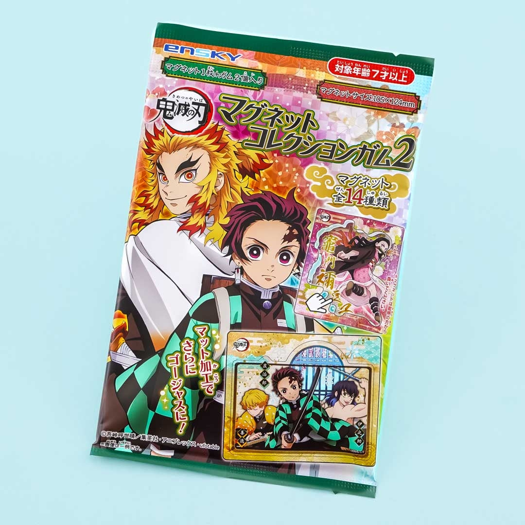 Demon Slayer Magnet With Gum Set