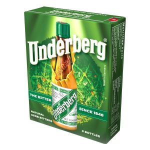 Underberg Bitter Herb 3Pk 2 Fo – Pack Of 10