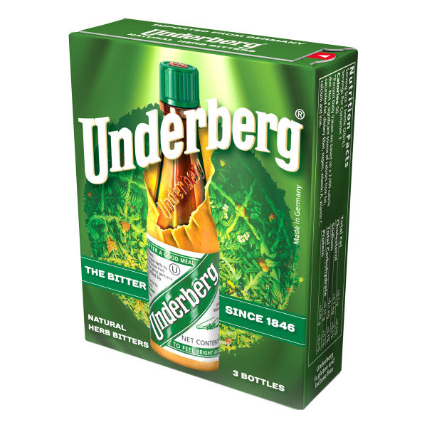 Underberg Bitter Herb 3Pk 2 Fo – Pack Of 10