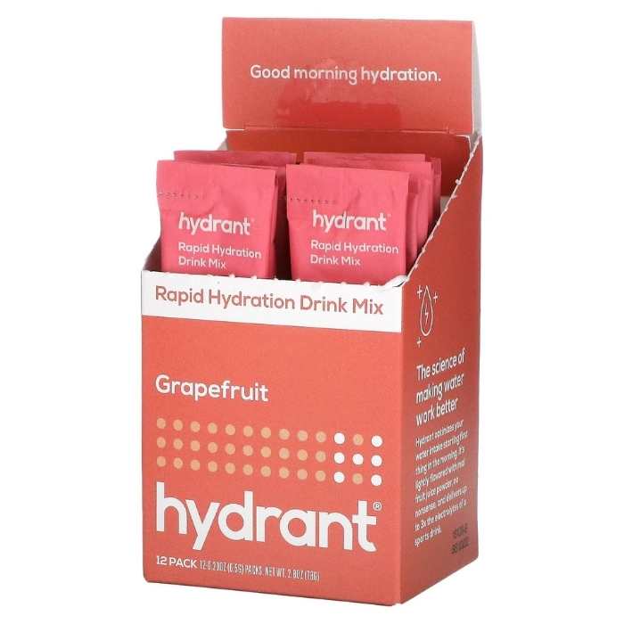 Hydrant – Hydrate Grapefruit Hydration Mix, 12 Sachets